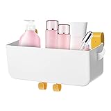 Youding Aufbewahrungsbox für Kleiderbügel am Nachttisch | Organizer Box mit Haken für Schrankaufbewahrung - Aufbewahrungskorb für Bett-Organizer für Bücher, Telefon, Brille, Fernbedienung