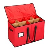 MLWSKERTY Aufbewahrungsbox Für Weihnachtsdekoration Faltbare Designs Für Figuren Zur Präsentation Wasserdichter Oxford Stoff Organisationsbox Faltbare Weihnachts Aufbewahrungsbox