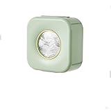 DuBom 1 Aufbewahrungsbox aus Plastikfolie, 100 Lebensmittelkonservierungsbeutel, Kunststoff-Lebensmitteldeckel-Behälter, geeignet für Küche, multifunktionale Schuhüberzüge, Duschhauben (Grün + 【 100