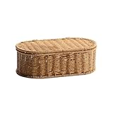 Rattan Storage Basket Geeignet Für Schränke Verbessert Die Dekoration Der Heimat Und Die Organisation Daily Casual Use Accessoire Handgewebtes Design Korb